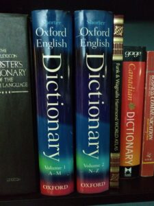 Shorter Oxford English Dictionary