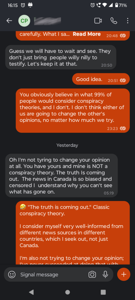Right-wing conspiracy.